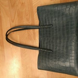 Aspinal of london Regent tote in croc embossed